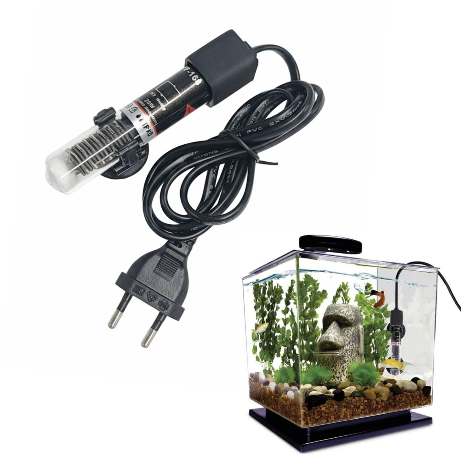 Marine Aquarium Nano - Мини-нагреватель для аквариума, погружной аквариум, вода,
