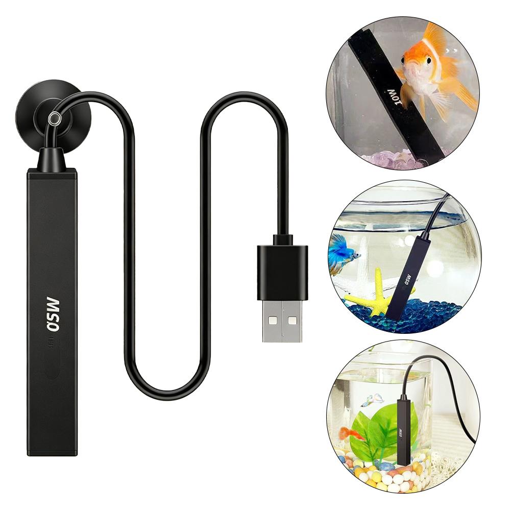 Marine Aquarium Nano - Мини-USB-нагреватель для аквариума 5В, автоматический нагревательный
