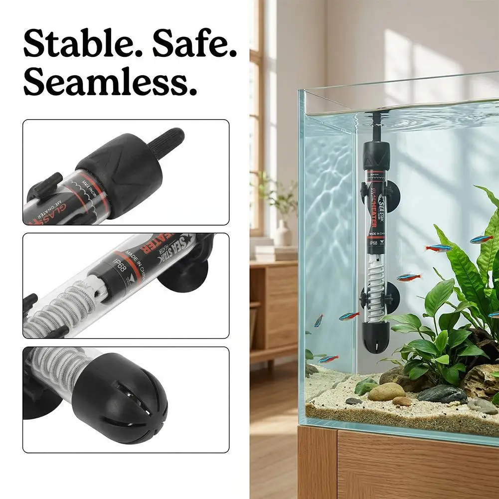 Регулируемый аквариумный нагре – обзор и цена Marine Aquarium Nano
