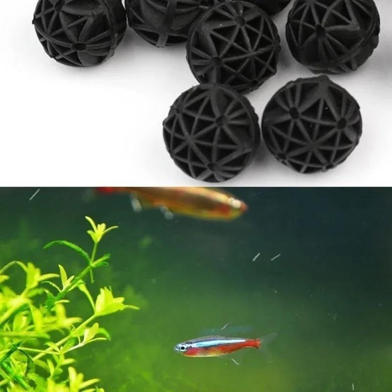 50 шт. 16 мм биофильтрующие ша – обзор и цена Marine Aquarium Filter Media