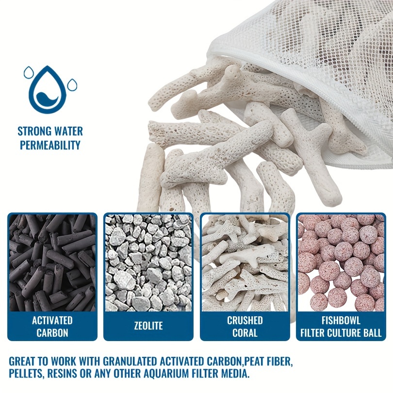 Многоразовые фильтрующие мешки – обзор и цена Marine Aquarium Filter Media